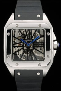 Cartier Santos Skeleton Fake